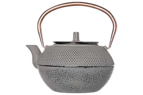 Shinto theepot grey and copper 1.2l