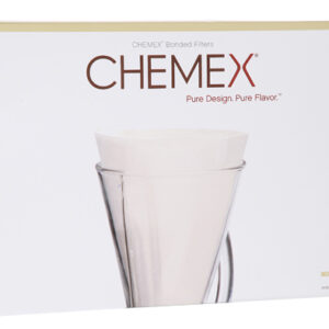Chemex filters ongevouwen vorm halve maan voor coffeemaker CM-1C S100
