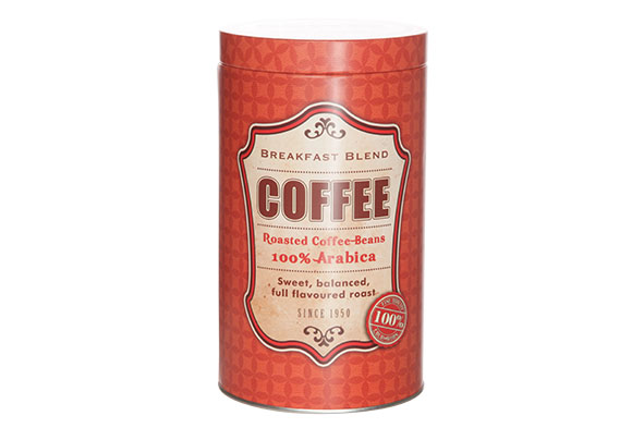 smal Eervol ijsje Koffieblik voorraaddoos Retro Coffee D11XH19CM – Alacart Koffies